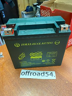 Аккумулятор WBR YTX20H-BS