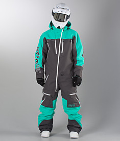 Комбинезон Jethwear Freedom Suit серый/зелёный