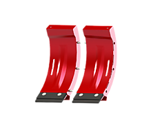 Расширители отвала (красный) для Arctic Cat